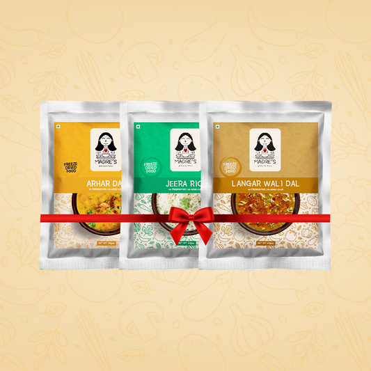 Lovable Hamper 3 (Arhar Dal, Langarwali Dal & Jeera Rice)