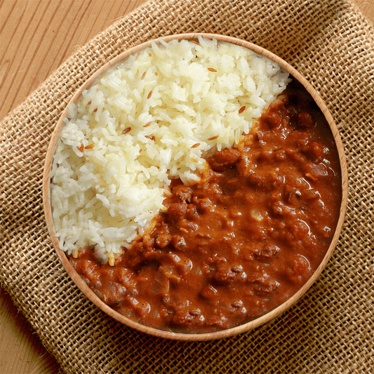 Rajma Masala and Jeera Rice